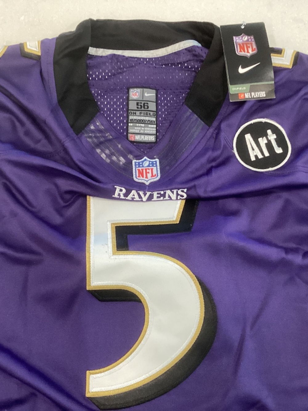 Baltimore Ravens Jersey Flacco #5